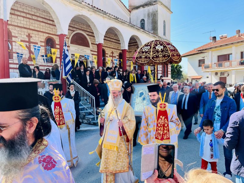 Εορτή της Παναγίας Πορταΐτισσας στην Ιερά  Μητρόπολη Δράμας.